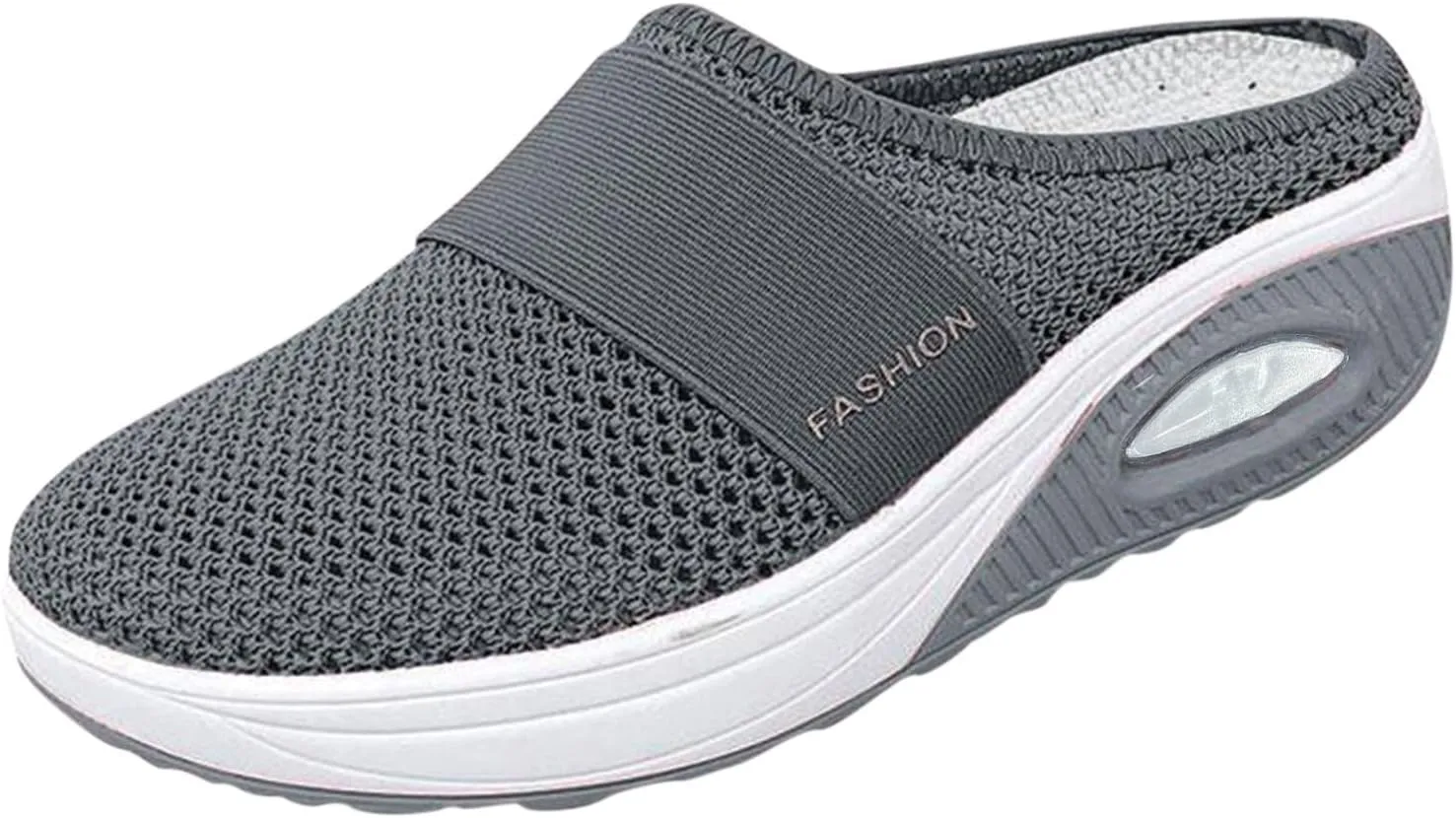 Women's Walking Shoes Orthotic Walking Sneakers Wide Width Non-Slip Sneakers Adjustable Breathable Platform Mesh Sandals
