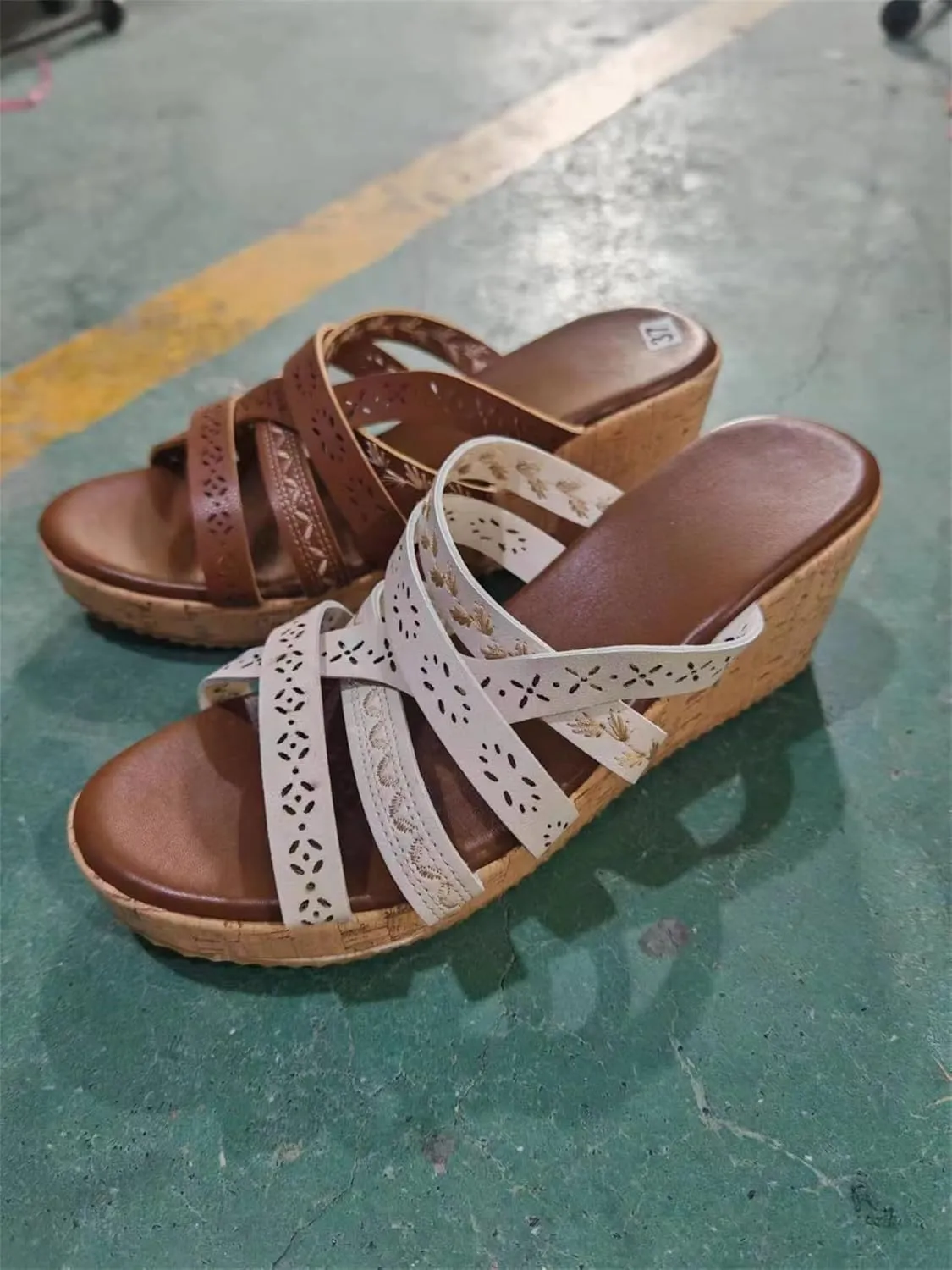 Women's Wedge Sandal Dressy Orthopedic Flat Open Toe Platform Sandals Comfortable Arch Support Outdoor Shoes