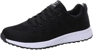 Womens White Tennis Shoes Women's Sneakers in White in Wide Width Office Shoes for Women Comfortable & Lightweight Loafers for Women Platform Sneakers for Women Slip On
