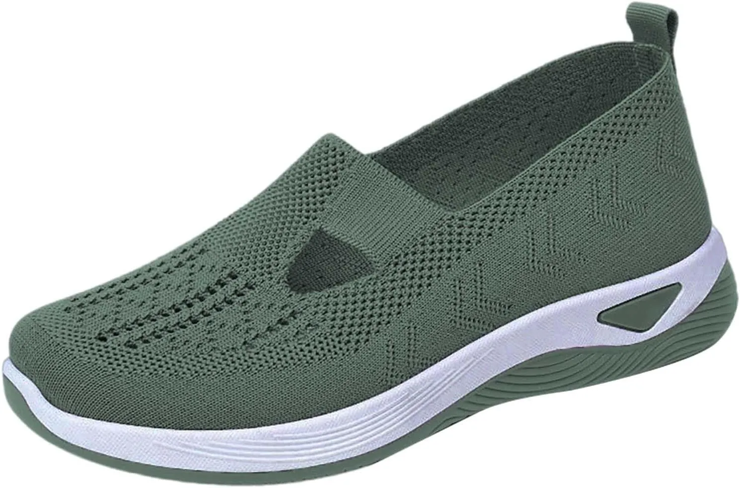 Women's Woven Orthopedic Breathable Soft Sole Slip On Shoes Women Winter Men's Casual Shoes Casual Sneakers Tennis Shoe Loafers Casual Slip On