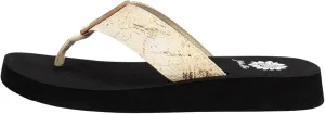 Yellow Box Women's Frinna Flip Flop Sandal, Platform Height 0.75 inch, Heel 1 inch, Cute & Comfortable